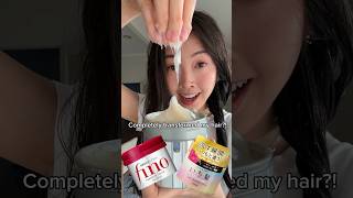 Reviewing The Viral Japanese Hair Masks japan [upl. by Yasibit]