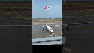 【新潟空港】空港チャイムと到着アナウンス ＜ANA KIJ RJSN DHC8＞ [upl. by Kama]