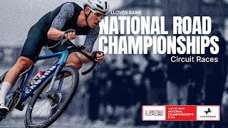 REPLAY  2024 Lloyds Bank National Road Championships  Circuit Races [upl. by Eldreda]