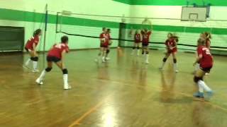 VOLLEYBALL METODOLOGIA PER LALLENAMENTO DELLA DIFESA [upl. by Alphonsine]