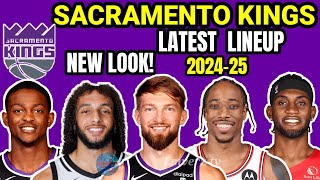 Sacramento Kings Latest lineup 202425 NBA update [upl. by Amaty]