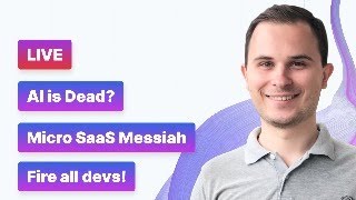 AI is dead Micro SaaS a new Messiah Everyone firing devs [upl. by Ahsiret]