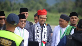 Momen Tabligh Akbar Bersama Tuan Guru Ustadz Abdul Somad UAS di lapangan Maroso Poso 24082024 [upl. by Aniala]