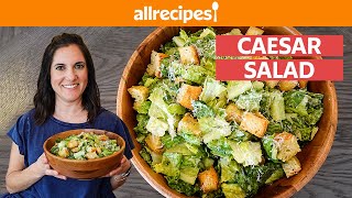 Caesar Salad Recipe  How To Make Salad  Homemade Caesar Salad  The Bombay Chef  Varun Inamdar [upl. by Ecinna829]