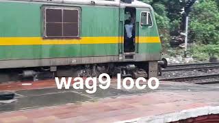 gudivada to kakinada train journey onboard wap7 LHB rake 12776 lingampalli kakinada cocanada express [upl. by Chatav]