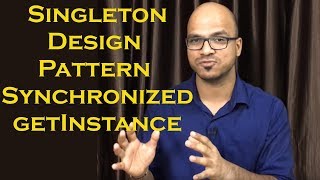 Singleton Design Pattern using Synchronized getInstance Part 3 [upl. by Analise]