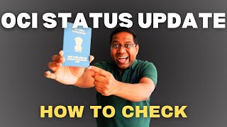 Unlocking Your OCI Status Quick Update Guide [upl. by Wailoo]