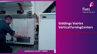 Material Removal Giddings Vseries VerticalTurningCenters [upl. by Beaudoin]