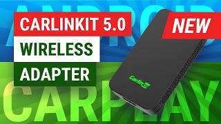 CarlinKit 50 2Air Wireless CarPlay  Android Auto Adapter Review [upl. by Aihc]