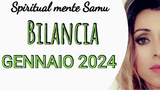 BILANCIA♎ Gennaio 2024 previsioni🔮Tarocchi🔮 [upl. by Gawlas335]