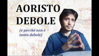 Verbi greci 4  Il tema dellaoristo  aoristo debole [upl. by Ferd]