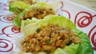 Chicken Lettuce Wraps RecipeAsianHow to MakeEasyDiane KometaDishin With Di Recipe Video 10 [upl. by Velda330]