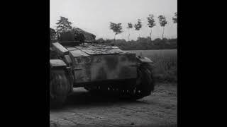 Borgward IV Ausf B demolition vehicles and a Flakpanzer 38t on the move in France in 1944 [upl. by Odicalp]