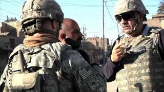 Airborne Soldiers patrolling Baghdad 2011 [upl. by Burrus]