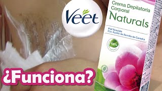 Crema Depilatoria Veet Naturals  Cómo se usa [upl. by Ricardo]