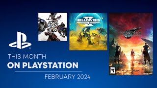 This Month On PlayStation  February 2024 [upl. by Mure726]