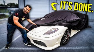 Rebuilding And Heavily Modifying A Wrecked 300000 Ferrari 430 Scuderia  FINAL PART [upl. by Eisiam]