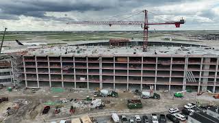 CDA Hits Milestone on New Terminal 5 Parking Garage Construction at O’Hare [upl. by Ardnaeed]