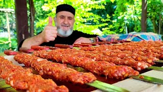 ADANA KEBAB Real Authentic Recipe ⚠️ Extremely delicious ❗ ASMR Relaxing Cooking [upl. by Ayikur]