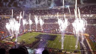 Super Bowl XLVIII 48 intro to the Pepsi Halftime Show with Bruno Mars [upl. by Taveda650]