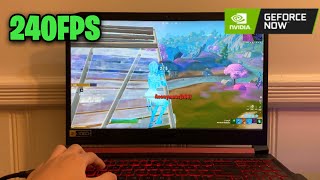 How To Get 240 FPS on ANY LaptopPc GeForce Now [upl. by Fugere]