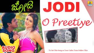 O Preetiye  Jodi  Movie  SPB K S Chithra  SA Rajkumar  Shiva Rajkumar Jaggesh Jhankar Music [upl. by Eillit]