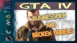 GTA4 Multiplayer Businessmen and Broken Models w STAR [upl. by Akcinat]