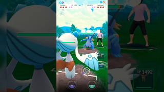 Froslass ❄️ Never Disappointed Me in Great League 🌈 Pokemongo01 shorts pvp battle [upl. by Hardan339]