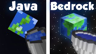 Java vs Bedrock [upl. by Marvel948]