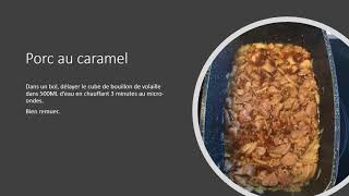 Recette du porc au caramel [upl. by Ambrose]