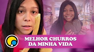 COMI CHURROS EM MADRID  BLOGUEIRINHA [upl. by Adel]