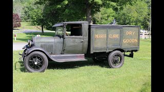 A 95YearOld 1928 Ford Model AA Peddler Truck Still On The Job [upl. by Anelleh]