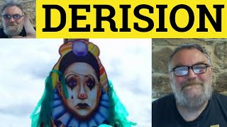 🔵 Deride Meaning  Derision Defined  Derisive Examples  Define Derisively Deride Derision Derisive [upl. by Cheslie]