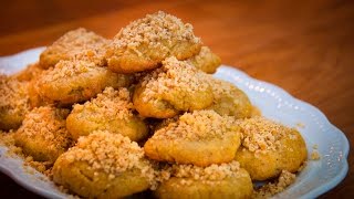 How to make Melomakarona recipe Greek Christmas Honey Cookies [upl. by Baiel125]