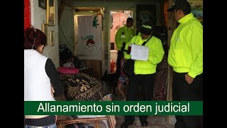 Allanamiento sin orden judicial [upl. by Welsh]