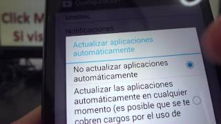 moto g consejos Activar o desactivar las actualizaciones automáticas en android comoconfigurar [upl. by Lalittah]