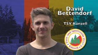 Interview mit David Bettendorf TSV Künzell [upl. by Imailiv]