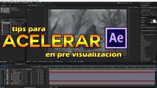 Tips para Acelerar After Effects en Previsualización [upl. by Lukas]