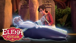 AlacazarAbuelo Going to The Spirit World  Elena of Avalor  Spirit of a Wizard HD [upl. by Mount537]