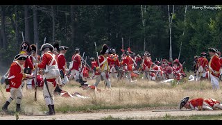 Bunker Hill Reenactment 2022  American Heritage Museum [upl. by Gigi]