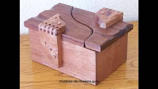 20 Ideas de Cajas Modernas en Madera Rústica [upl. by Aniar]