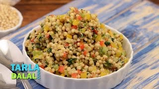 Jowar and Vegetable Khichdi Protein Fibre and Iron Rich by Tarla Dalal [upl. by Lovering491]