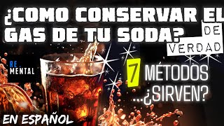 ¿Cómo evitar que el refresco pierda el gas  7 reviews de inventos para soda explicados  remental [upl. by Beshore285]