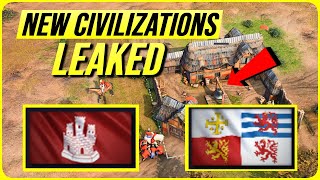 NEW CIVILIZATIONS ACTUALLY LEAKED FOR AOE4 [upl. by Vallonia]