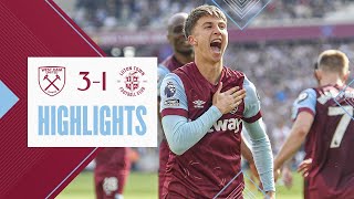 West Ham 31 Luton Town  Earthy Scores A Special First Goal  Premier League Highlights [upl. by Sauncho]