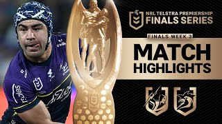 NRL 2024  Storm v Roosters  Match Highlights [upl. by Aidan213]