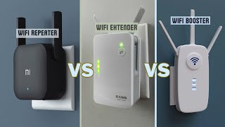 Wifi Repeater Vs Booster Vs Extender What’s the Difference [upl. by Inger]