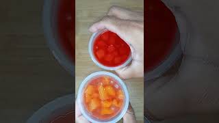 Del Monte Bubble Fruit Cups shorts food delmonte fruit snacks bubble sweet [upl. by Huttan]