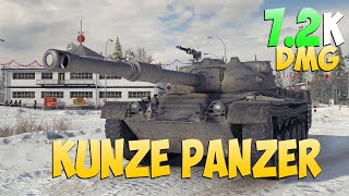 Kunze Panzer  4 Kills 72K DMG  Decisive  World Of Tanks [upl. by Ayocat]