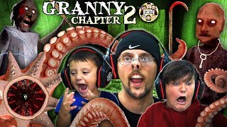 GRANDPA HOUSE GRANNY Chapter Two Sewer Creature FGTEEV INTENSE Gameplay [upl. by Ettevram115]